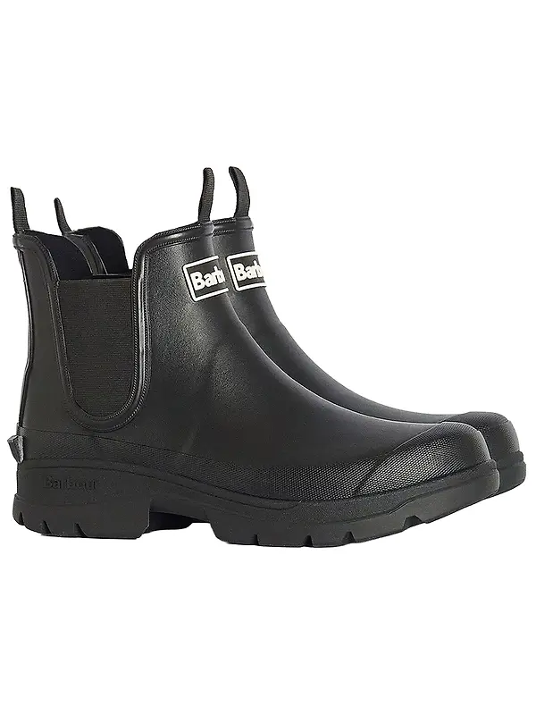 Barbour Men's Nimbus Chelsea Wellingtons - Black Image 1
