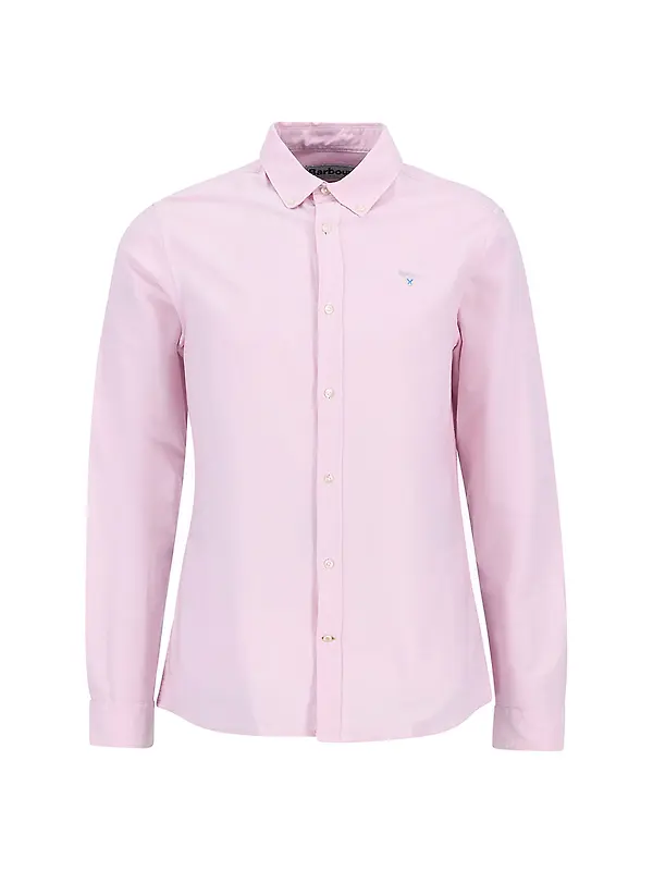 Barbour Men's Oxtown Tailored Shirt - Pink Image 1
