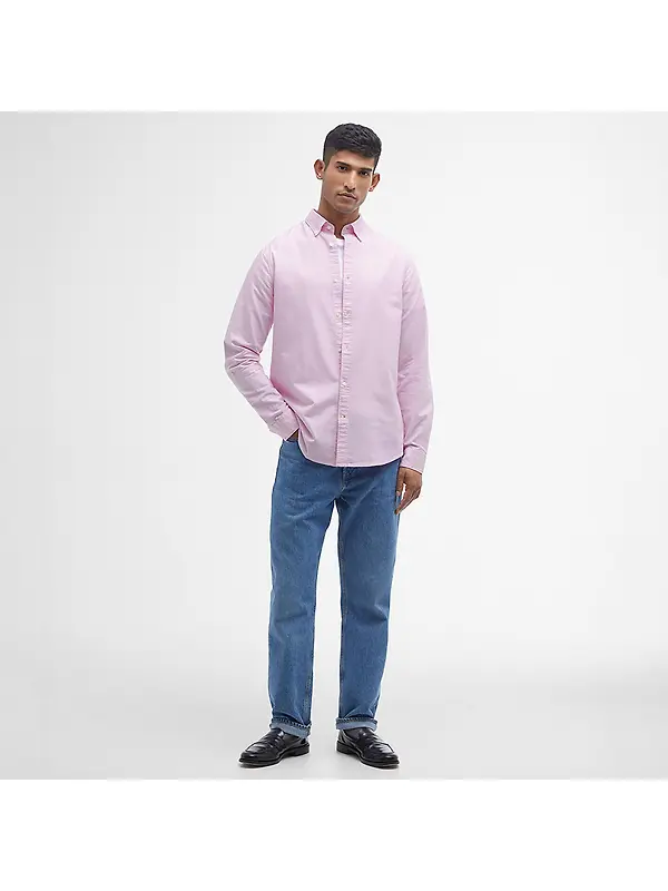 Barbour Men's Oxtown Tailored Shirt - Pink Image 2