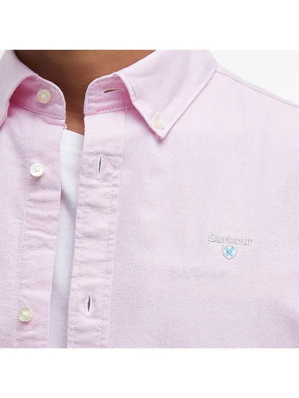 Barbour Men's Oxtown Tailored Shirt - Pink Image 5