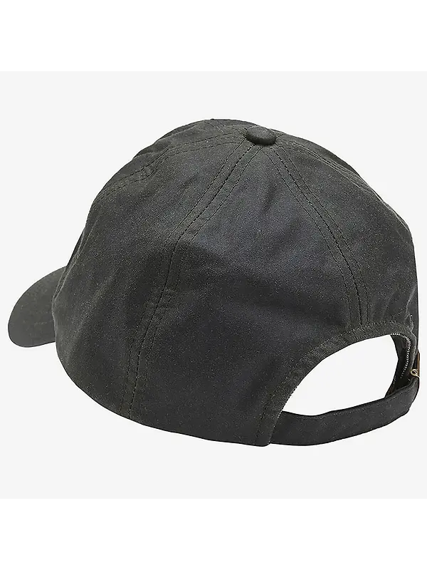 Barbour Wax Sports Cap - Sage Image 3