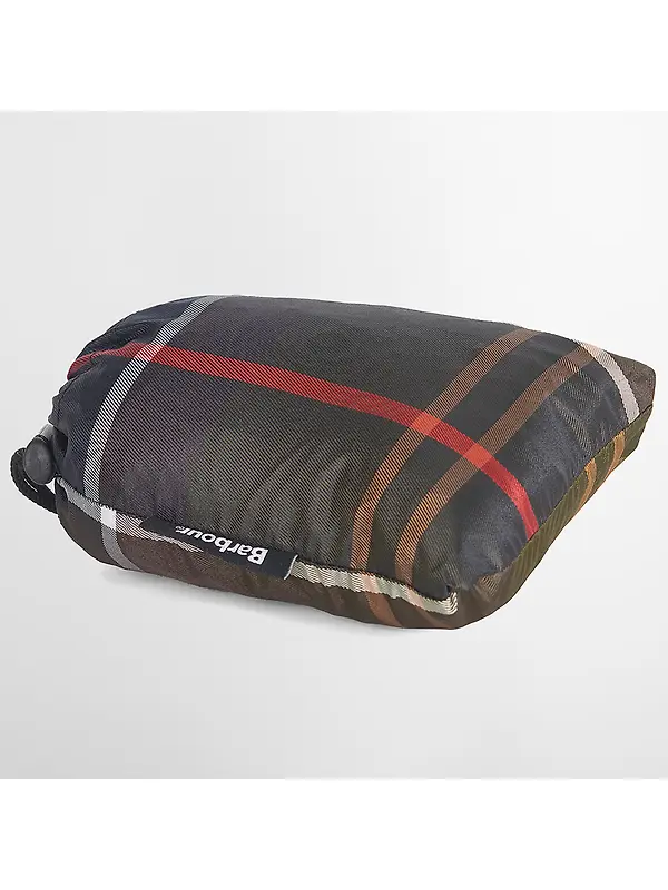 Barbour Tartan Showerproof Poncho - Classic Tartan Image 6