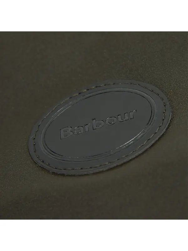 Barbour Wax Dog Coat - Olive Image 8