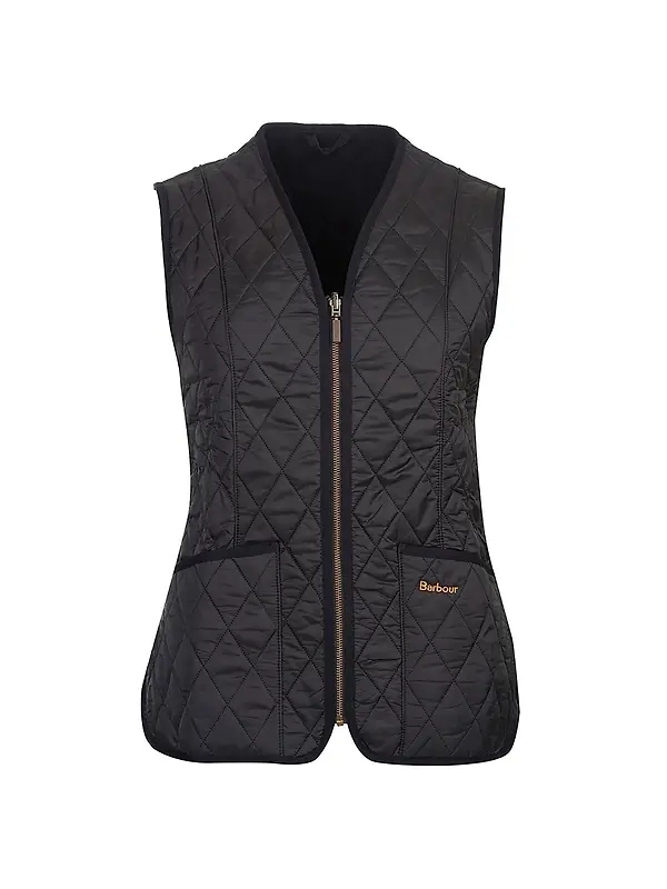 Barbour Women's Betty Fleece Liner - Black Image 1