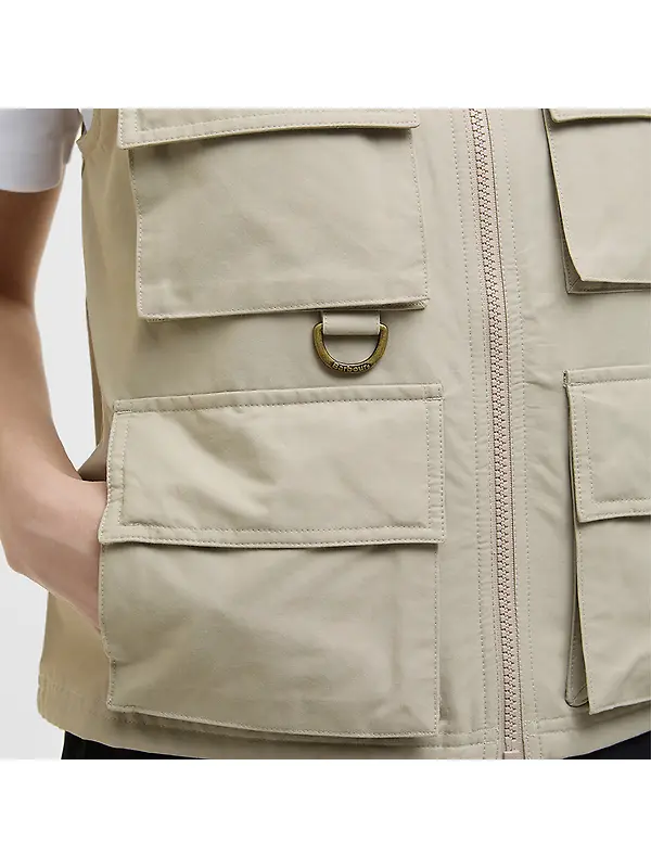 Barbour Women's Erica Gilet - Light Sand/Dusk Image 6