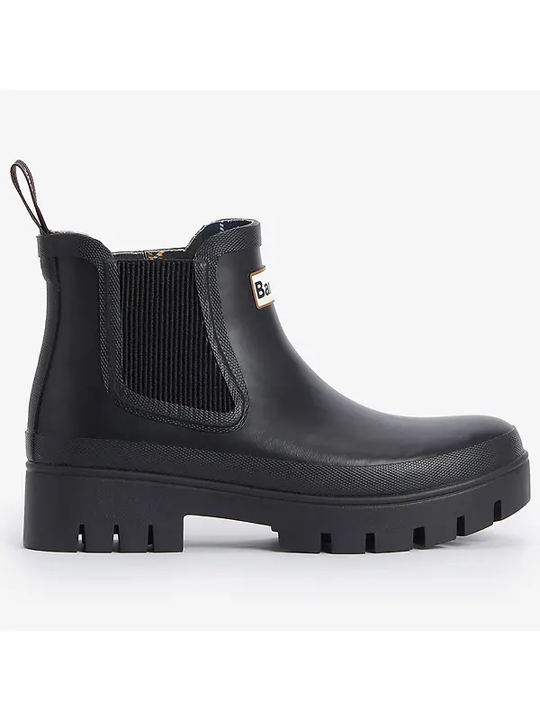 Barbour Women's Halton Ankle Wellingtons - Black Image 2