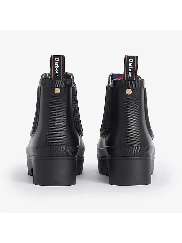 Barbour Women's Halton Ankle Wellingtons - Black Image 4
