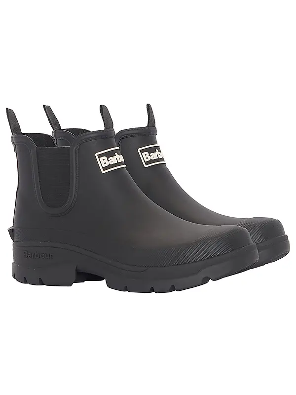 Barbour Women's Nimbus Chelsea Wellington Boots - Black Image 2