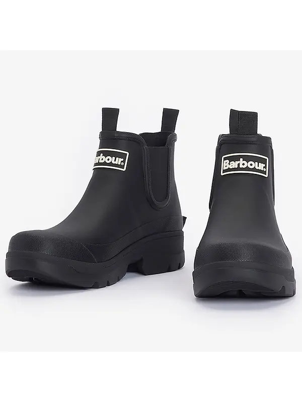 Barbour Women's Nimbus Chelsea Wellington Boots - Black Image 3