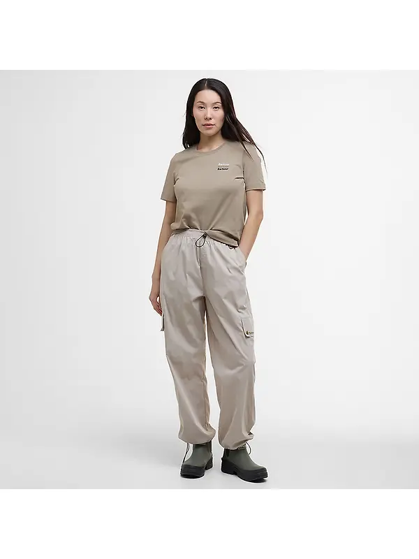 Barbour Women's Penshaw T-Shirt - Military Brown Image 3