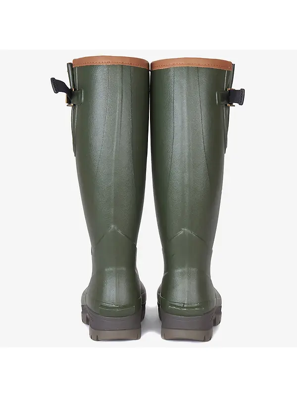 Barbour Women's Tempest Wellington Boots - Olive Image 5