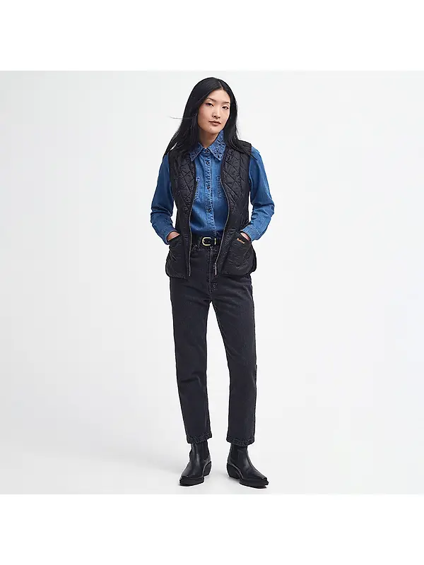 Barbour Women's Betty Fleece Liner - Black Image 3