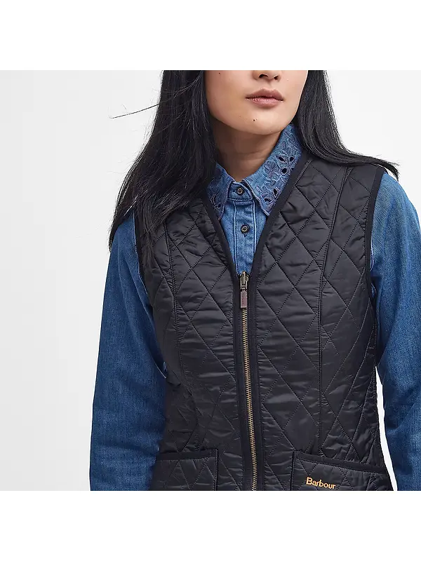 Barbour Women's Betty Fleece Liner - Black Image 5