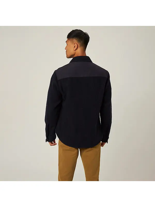 Peregrine Men's Barn Shacket - Navy Image 6