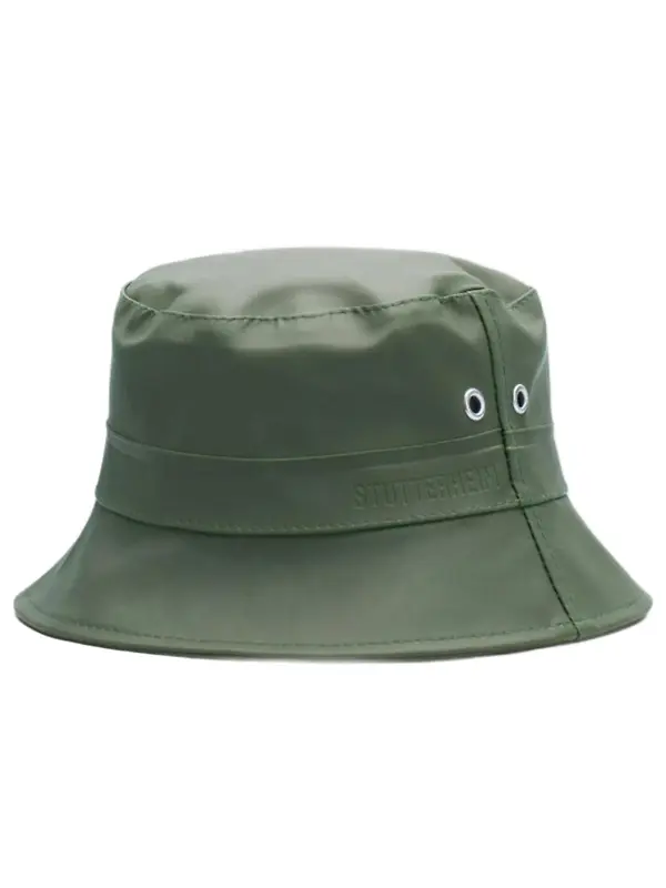 Stutterheim Beckholmen Bucket Hat - Green Image 1