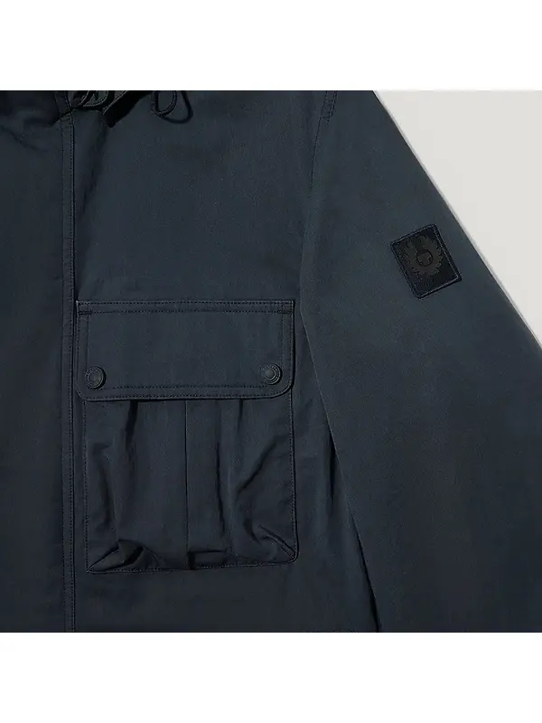 Belstaff Men's Cotton Blend Gabardine Drome Jacket - Dark Ink Image 3