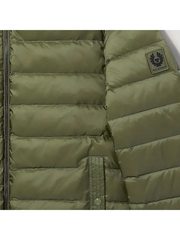 Belstaff Men's Down Filled Nylon Circuit Jacket - Surplus Green Image 3