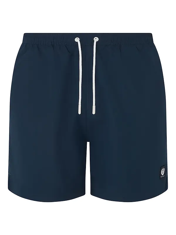 Product image of Belstaff Men's Tiller Cloth Clipper Swimshorts - Dark Ink