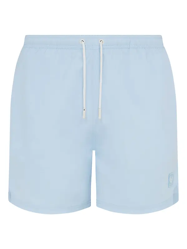Product image of Belstaff Men's Tiller Cloth Clipper Swimshorts - Sky Blue