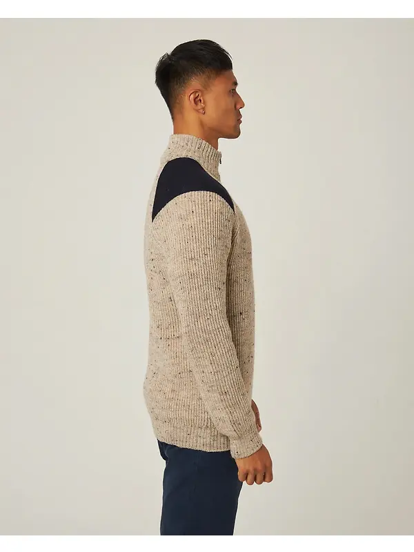 Peregrine Men's Bexley Quarter Zip Jumper - Skiddaw Image 8