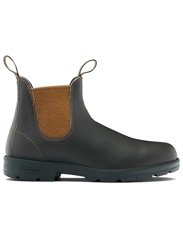 Blundstone 2501 Originals Chelsea Boots - Brown Leather with Toffee Elastic Image 1