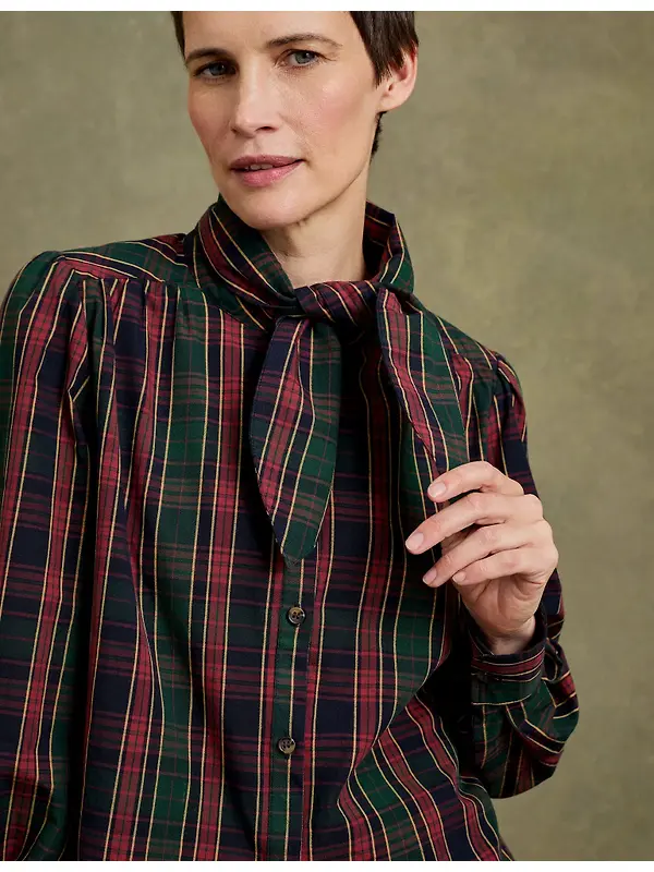 Penelope Chilvers Women's Blythe Blouse - Navy Image 3