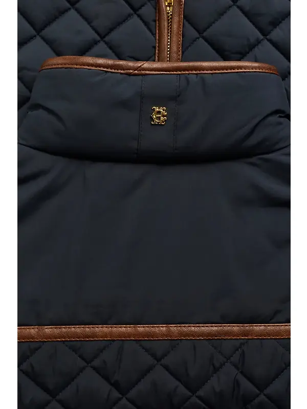 Holland Cooper Women's Boughton Diamond Quilt Gilet - Ink Navy Image 10