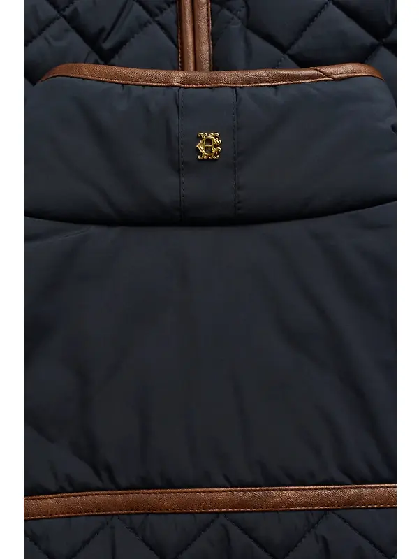 Holland Cooper Women's Boughton Diamond Quilt Jacket - Ink Navy Image 10