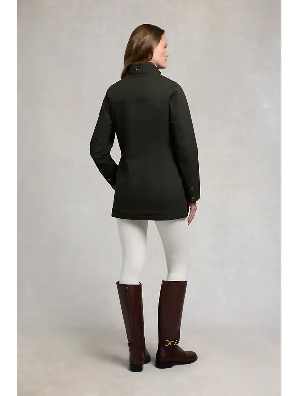 Holland Cooper Women's Bramwell Country Coat - Khaki Image 7