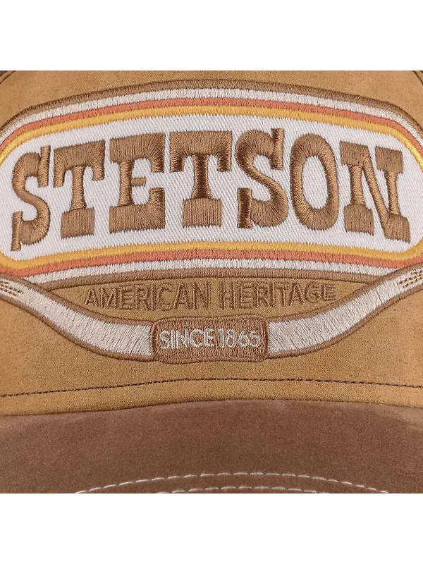 Stetson Buffalo Horn Trucker Cap - Brown Image 5