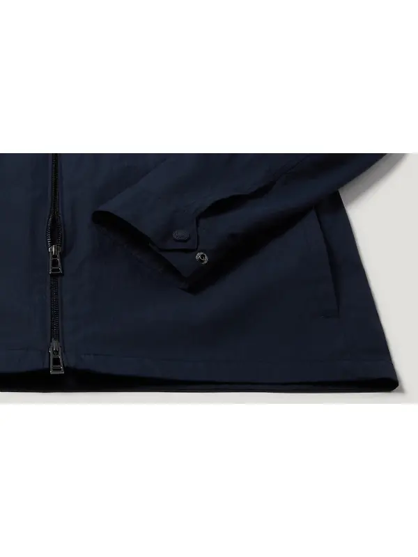 Belstaff Men's Compact Technical Cotton Cargo Overshirt - Dark Ink Image 3