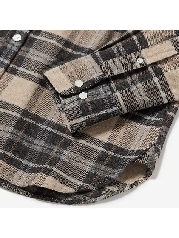 Oliver Sweeney Men's Censo Shirt - Camel/Navy Image 7