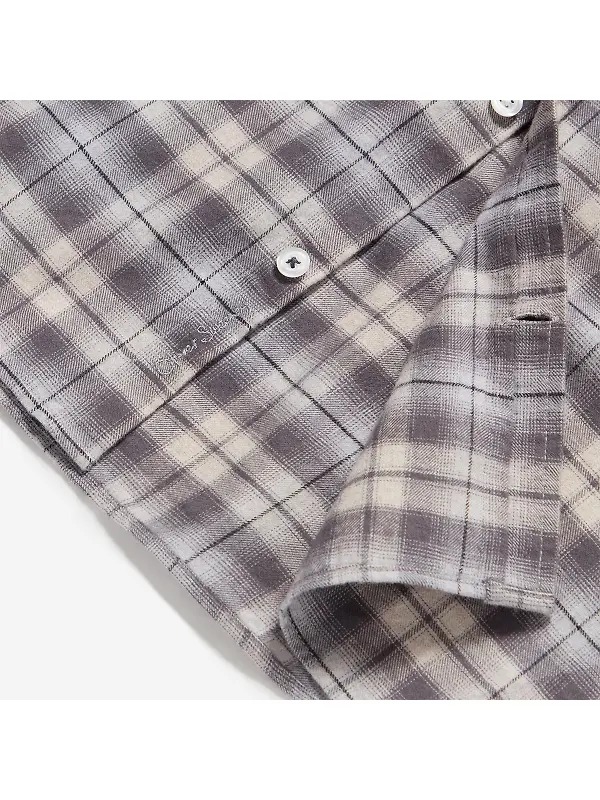 Oliver Sweeney Men's Censo Shirt - Navy/Grey Image 7