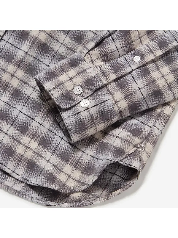 Oliver Sweeney Men's Censo Shirt - Navy/Grey Image 8