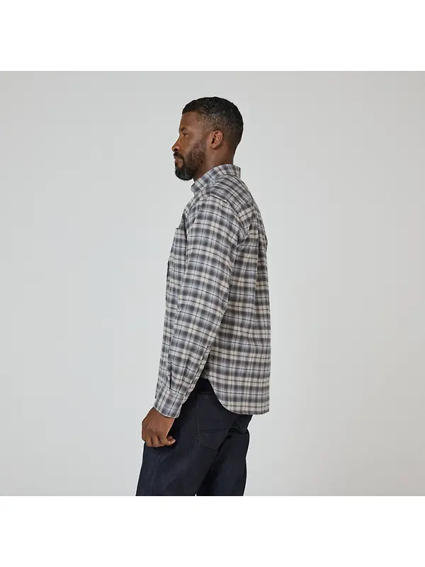 Oliver Sweeney Men's Censo Shirt - Navy/Grey Image 3