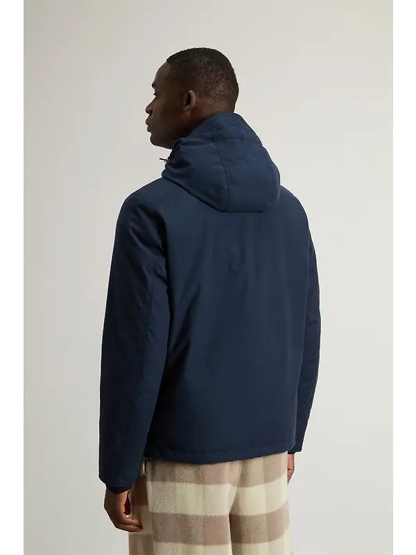 Woolrich Men's Mountain Cloth Pacific Jacket - Melton Blue Image 4