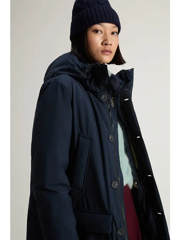 Woolrich Men's Cloud Arctic Parka - Melton Blue Image 5