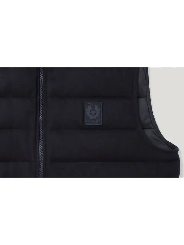 Belstaff Men's Wool Circuiteer Gilet - Dark Ink Image 2