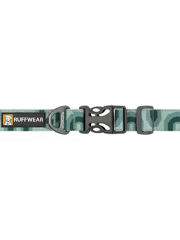 RUFFWEAR Crag Reflective Dog Collar - Grassy Oxbow Image 2