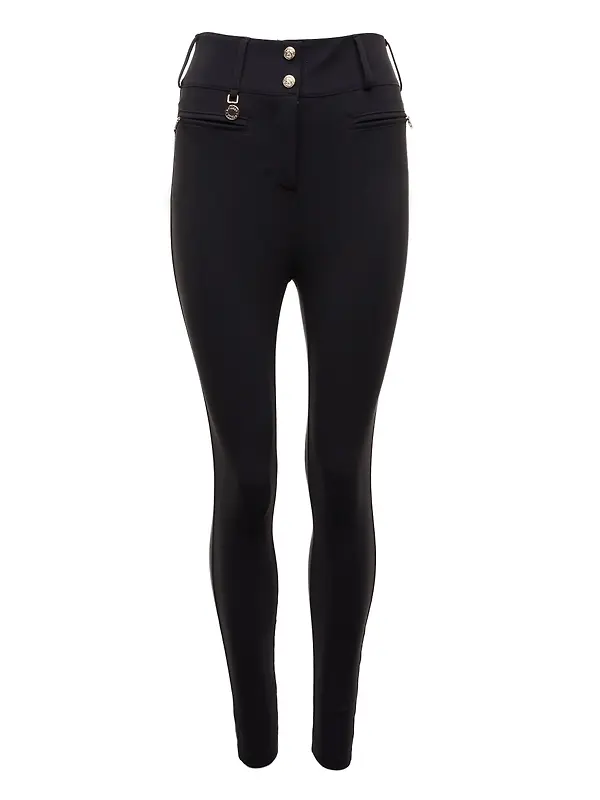Holland Cooper Women's Contour Trousers (Regular Leg) - Black Image 1