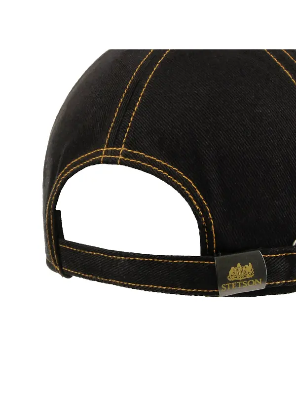 Stetson Cord Peak Garage Trucker Cap - Yellow/Black Image 4