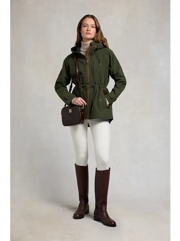 Holland Cooper Women's Country Parka - Khaki Image 3