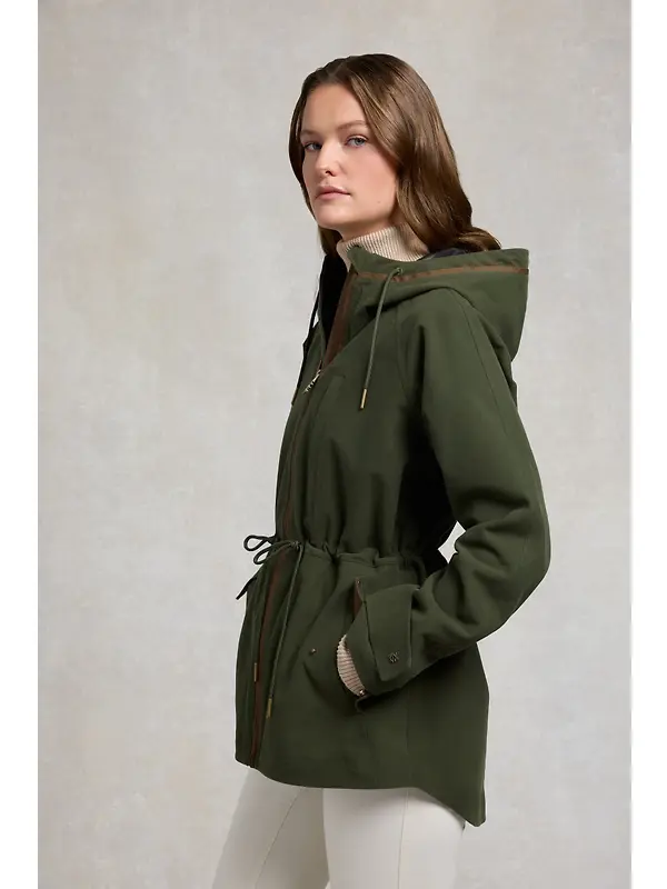 Holland Cooper Women's Country Parka - Khaki Image 5