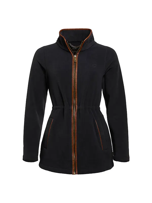 Holland Cooper Women's Country Longline Fleece - Ink Navy Image 1