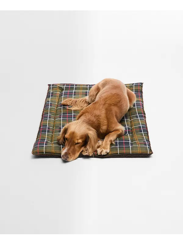 Barbour Dog Cage Mat - Classic Tartan Image 2
