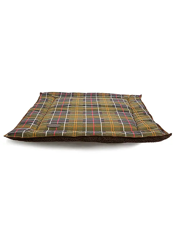 Barbour Dog Cage Mat - Classic Tartan Image 1