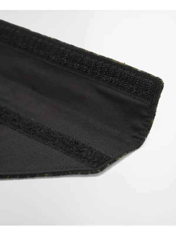 Barbour Wilkin Dog Bandana - Olive Check Image 4