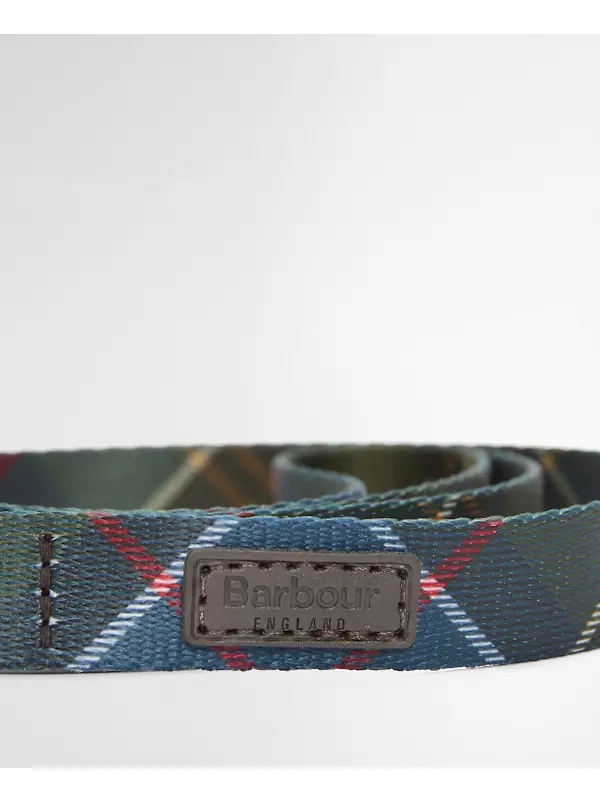 Barbour Tartan Printed Dog Lead - Classic Tartan Image 3