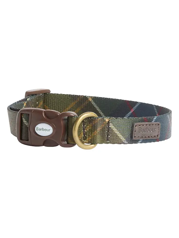 Barbour Pets Tartan Printed Dog Collar - Classic Tartan Image 1