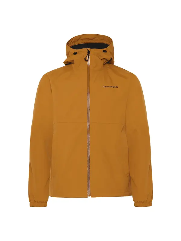Didriksons Men's Dario Waterproof Jacket - Spice Brown Image 1